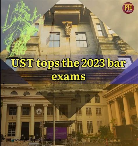 UST grad tops 2023 Bar exams .